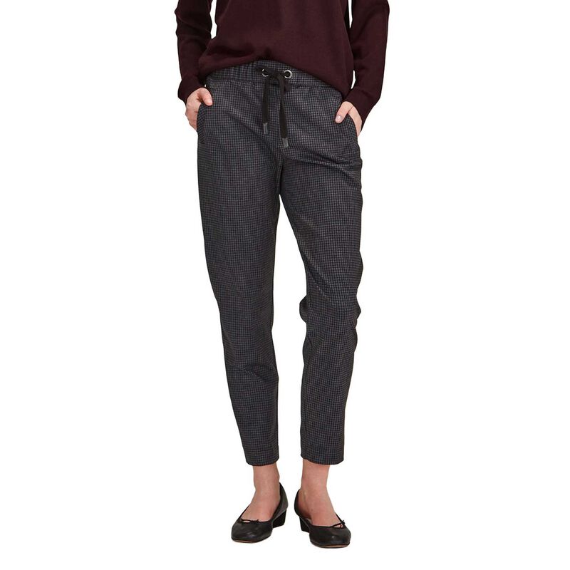 Sills Blue Check Jogger image number 0